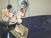 Francis Bacon, Irlanda 1909-1992. Study of the male back, litografía, 60 x 45 cms. 1987 (1)